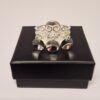 Bunadsring med forgylte lauv forgylt 317402